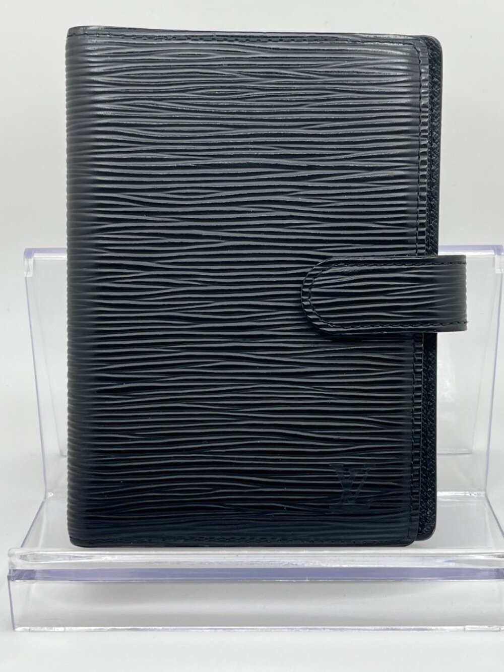 Vintage Louis Vuitton LV Black Epi Leather PM Agenda